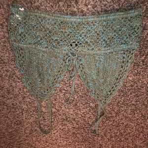 Forever 21 Crochet Festival Top